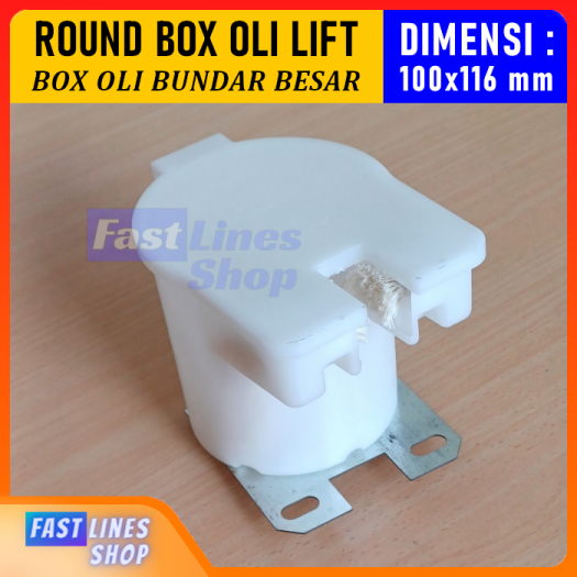 Box Oli Lift Elevator Bundar Kecil / Round Box Oil Lift