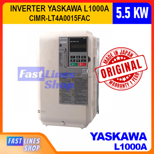 Inverter Yaskawa L1000A 5.5 KW CIMR-LT4A0015FAC