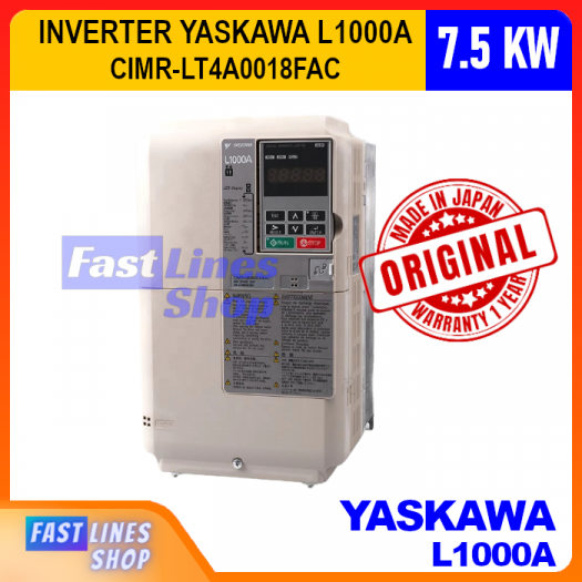 Inverter Yaskawa L1000A 7.5 KW CIMR-LT4A0018FAC