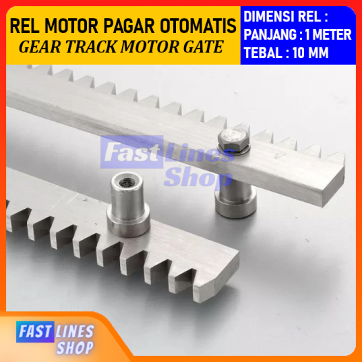 Rel Motor Pagar Otomatis Gear Track Rack Fuji Sliding Gate