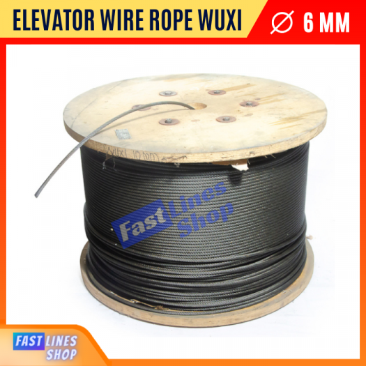 Seling Baja Wire Rope Lift 6mm | Elevator Wire rope Sling Baja 6 mm
